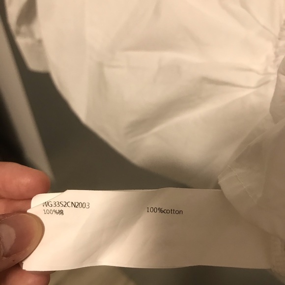 White designer vibe shirt - Picture 7 of 13